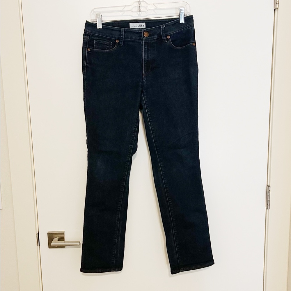LOFT 6P Curvy Straight Jeans